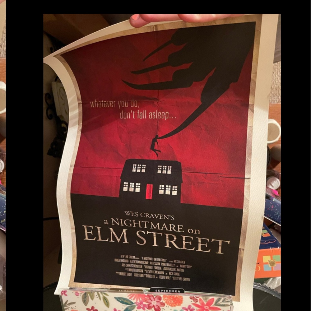 Nightmare on elm street poster